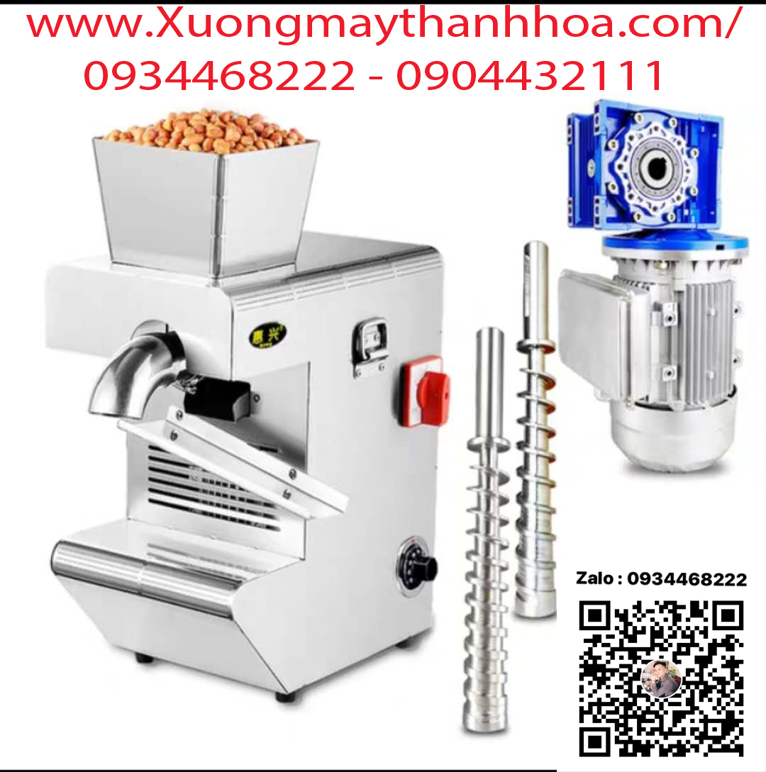 Máy Ép Dầu Lạc, Vừng.